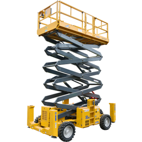 53ft. Rough Terrain Scissor Lift, Diesel