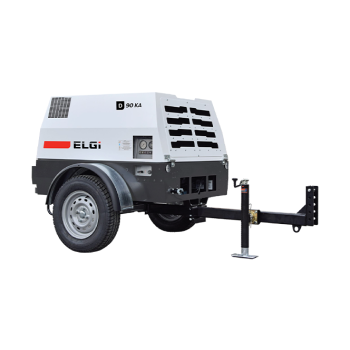 Towable Air Compressor, 90CFM