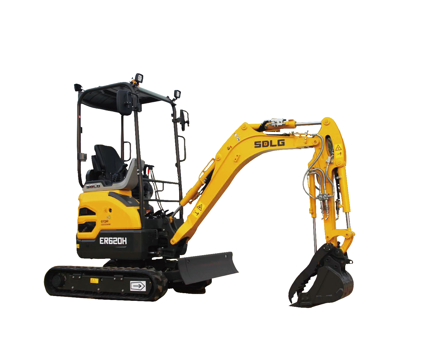 ER620H  SDLG Compact Excavator   1.95 t (4,299 lbs) | 11.8 kW (15.8 hp)