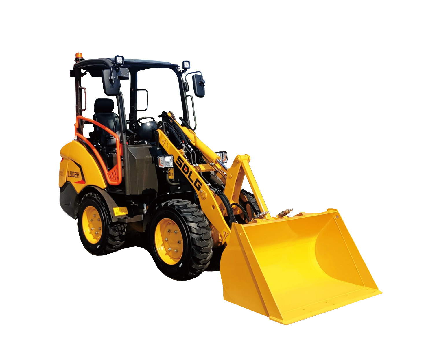 L902H  SDLG Compact Wheel Loader   2.2 t  (4,850 lbs) | 18.2 kW (24.4 hp)